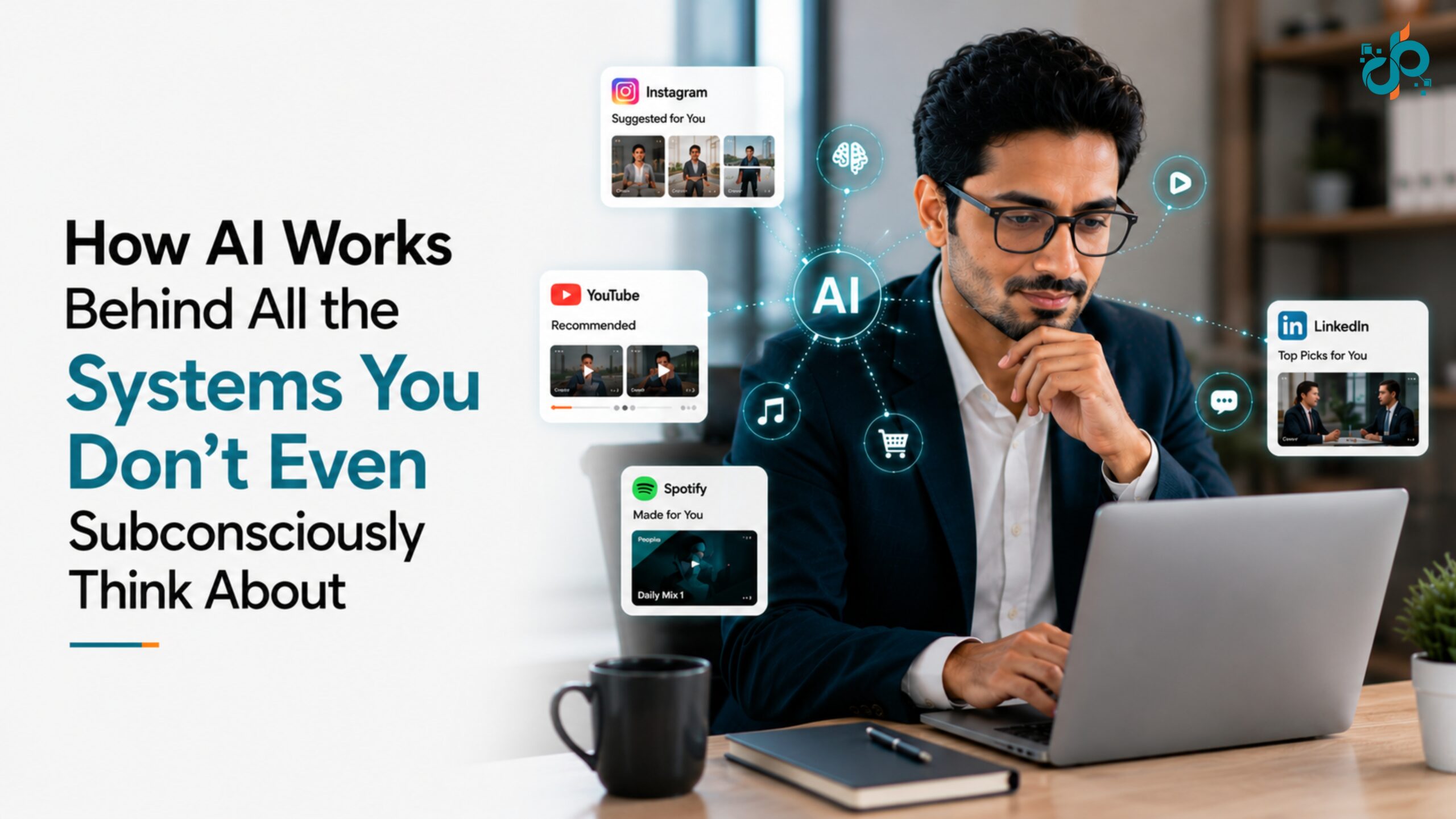 How AI works behind all the systems you don’t even subconsciously think about